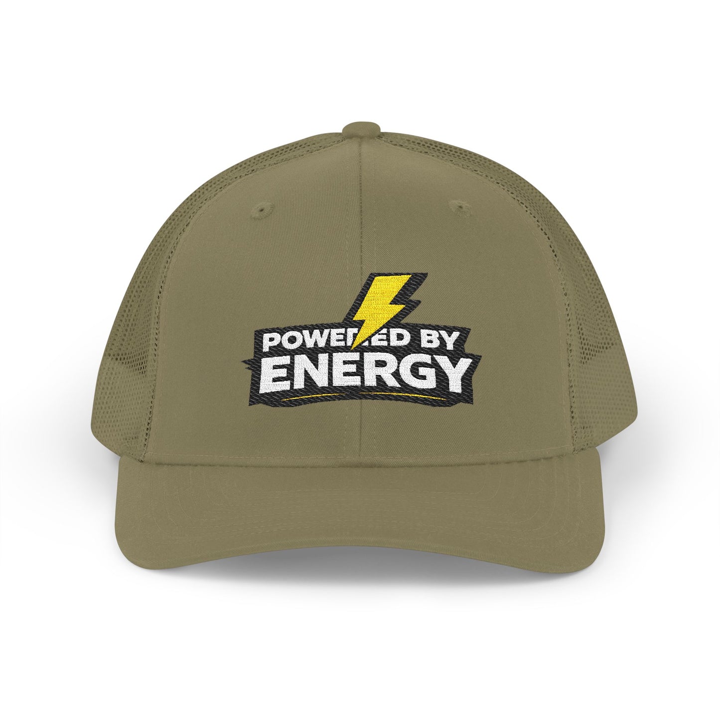 Powered By Energy Embroidered Trucker Cap