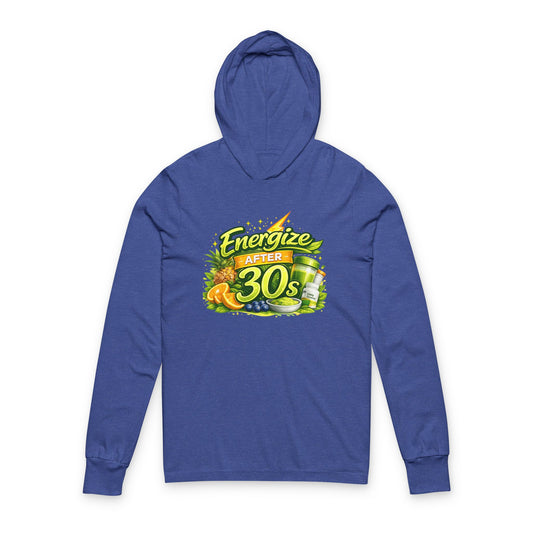 Energize After 30s Hooded Long Sleeve Tee