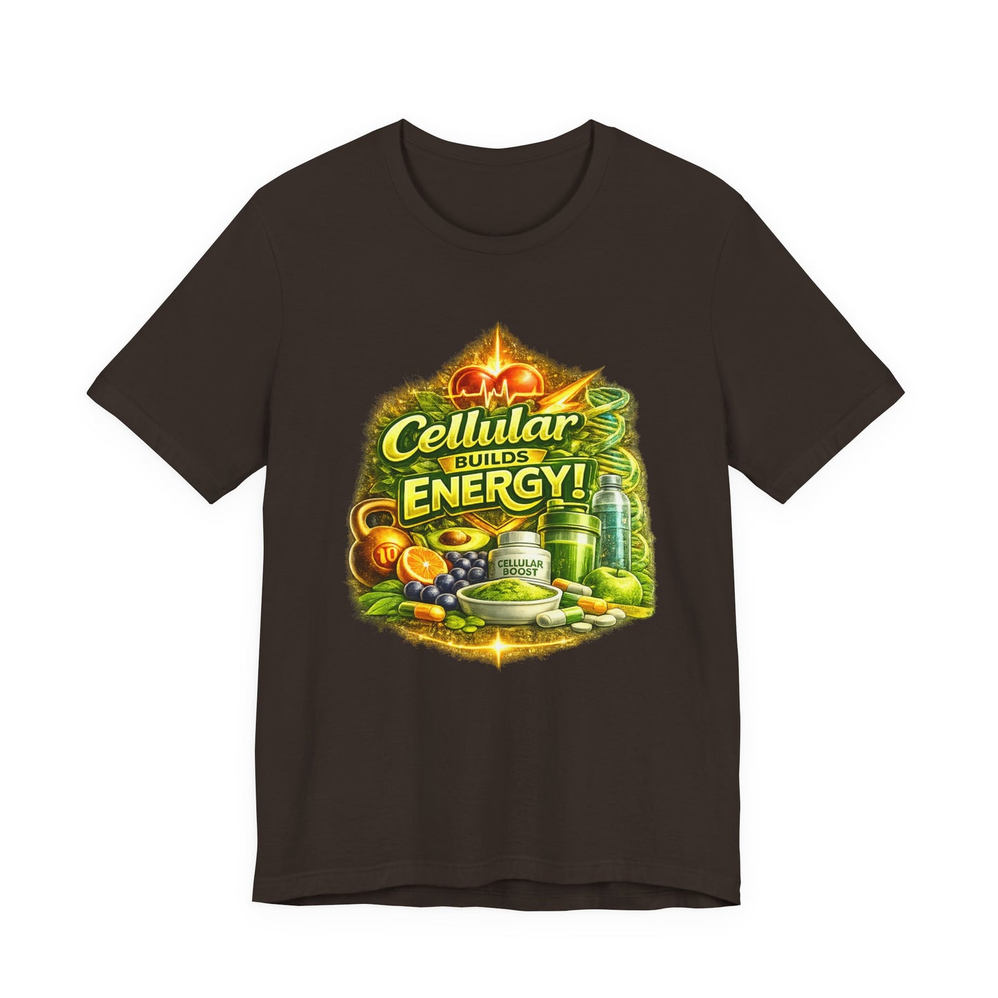 Cellular Builds Energy Graghic T‑Shirt
