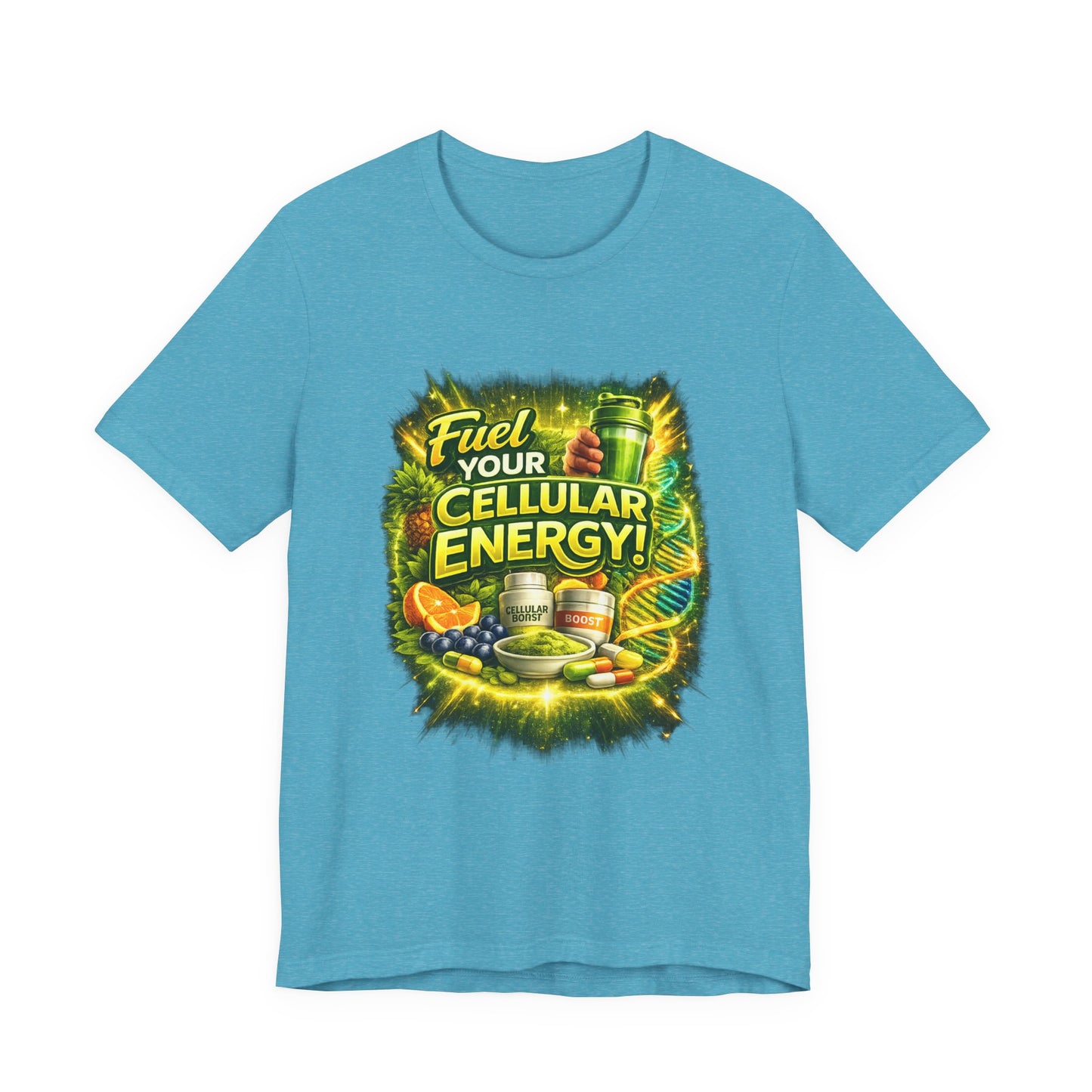 Fuel Your Cellular Energy Graphic T-Shirt