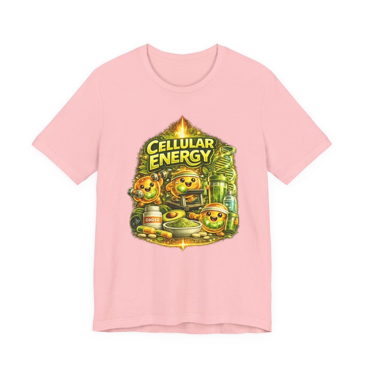 Cellular Energy Graphic T-Shirt