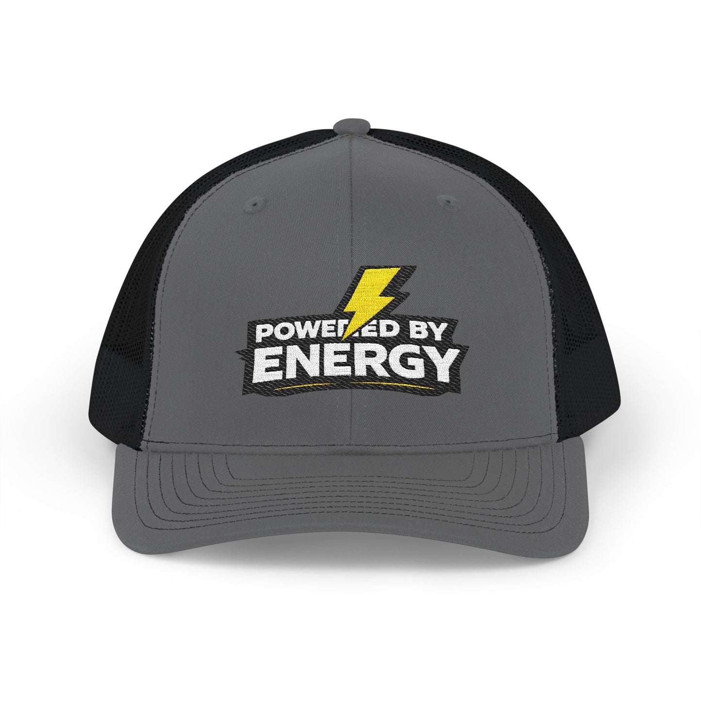 Powered By Energy Embroidered Trucker Cap