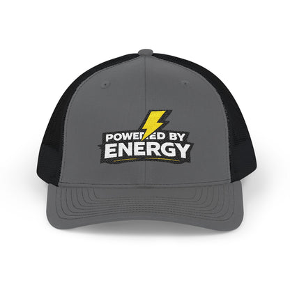 Powered By Energy Embroidered Trucker Cap