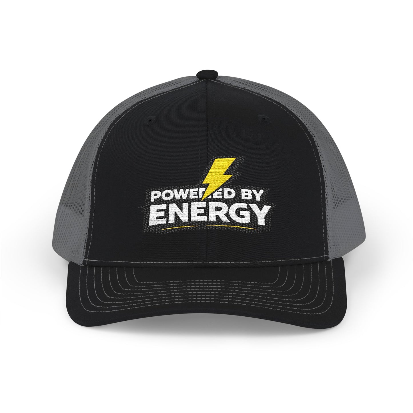 Powered By Energy Embroidered Trucker Cap
