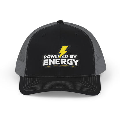 Powered By Energy Embroidered Trucker Cap