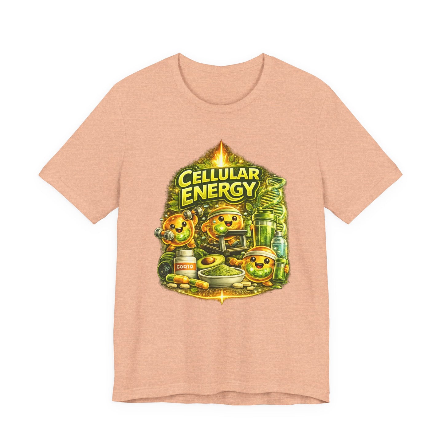 Cellular Energy Graphic T-Shirt