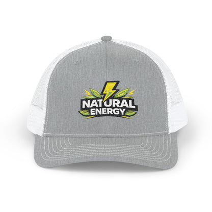 Natural Energy Embroidered Trucker Cap
