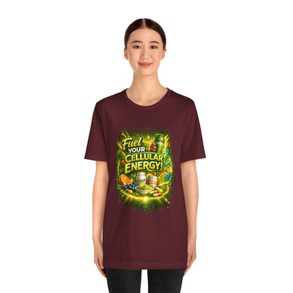 Fuel Your Cellular Energy Graphic T-Shirt