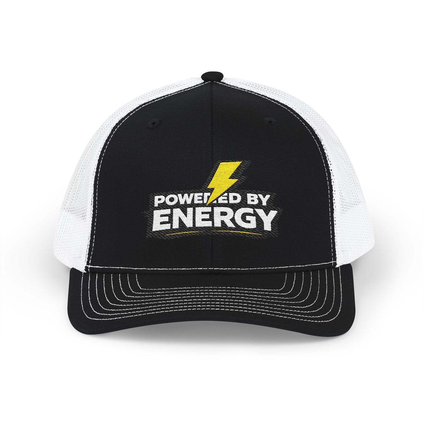 Powered By Energy Embroidered Trucker Cap