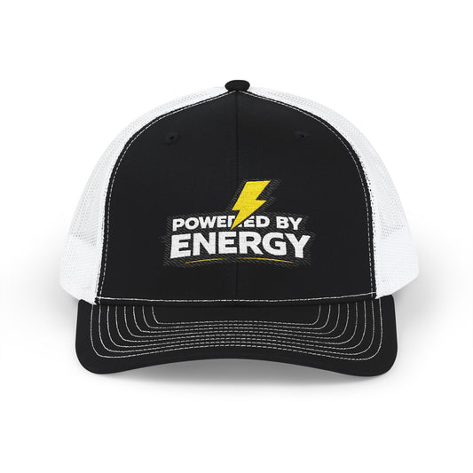Powered By Energy Embroidered Trucker Cap