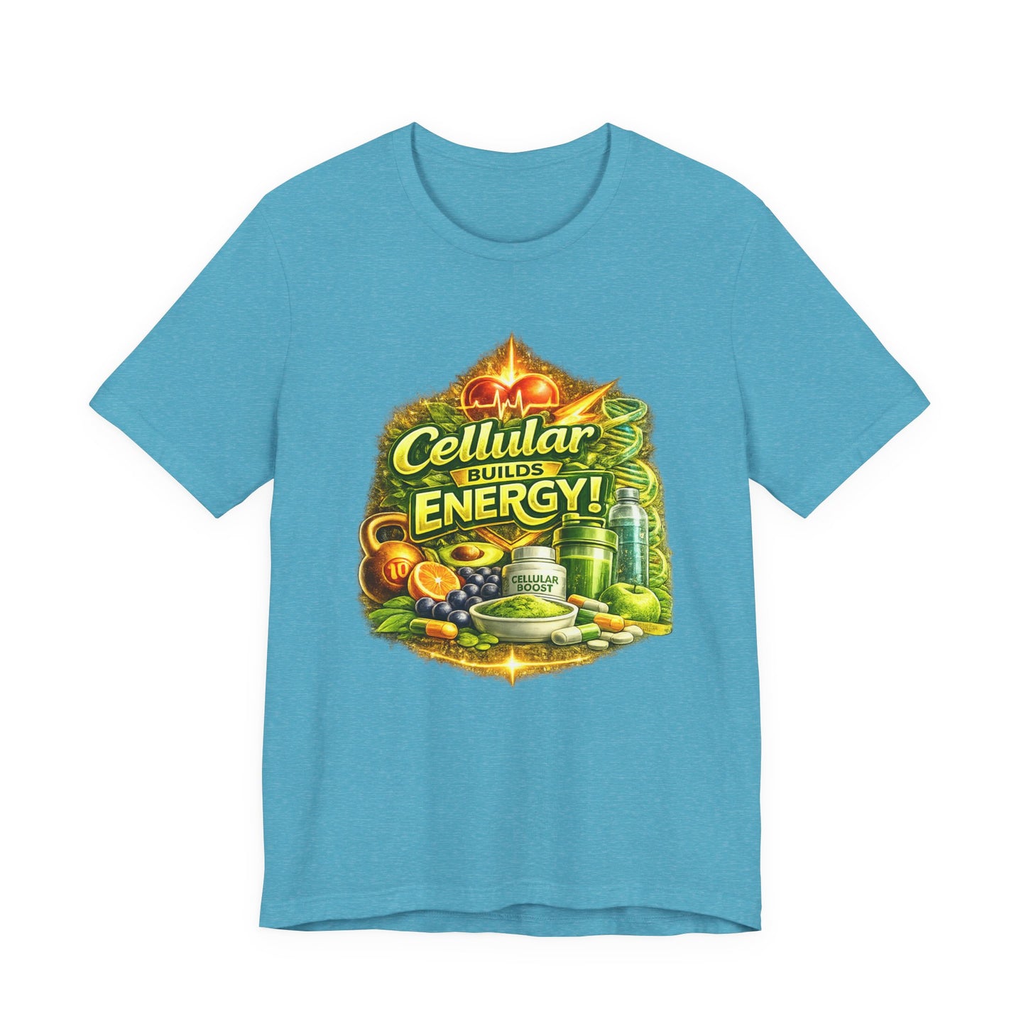 Cellular Builds Energy Graghic T‑Shirt