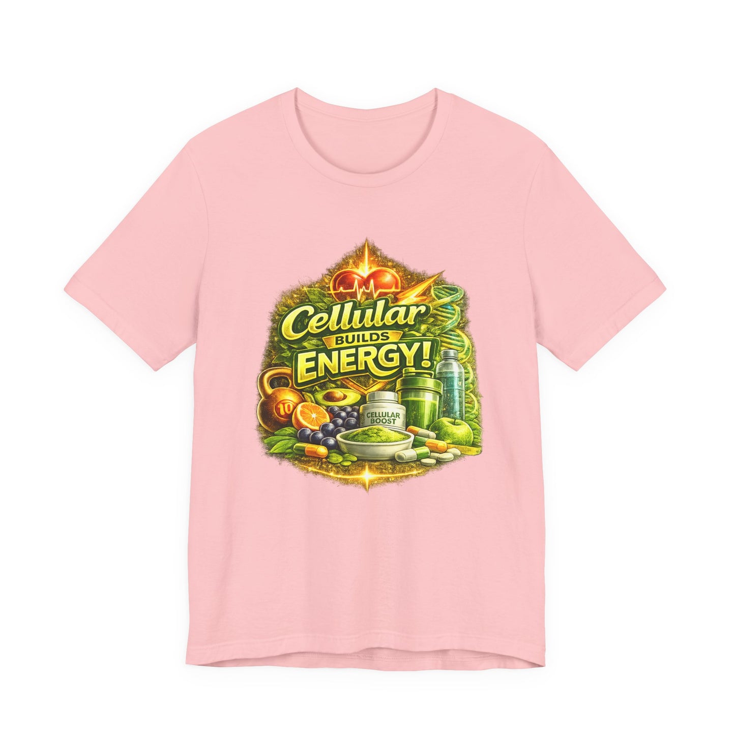 Cellular Builds Energy Graghic T‑Shirt