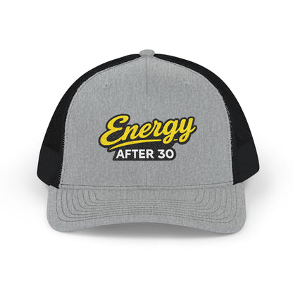 Energy After 30 Snapback Trucker Cap