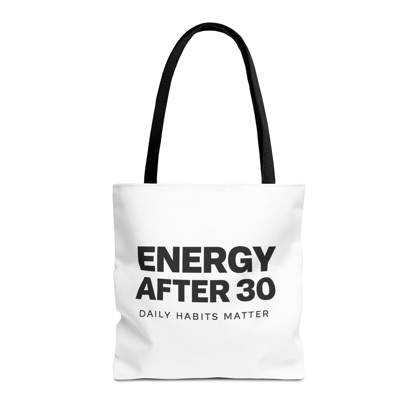 Energy After 30 Tote Bag