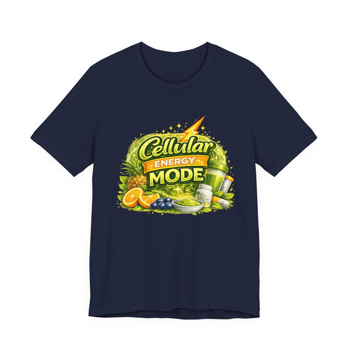 Cellular Energy Mode Graphic T-Shirt