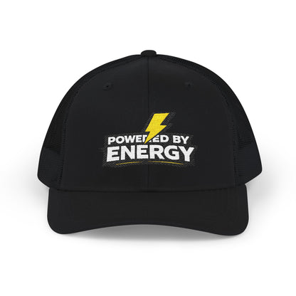 Powered By Energy Embroidered Trucker Cap