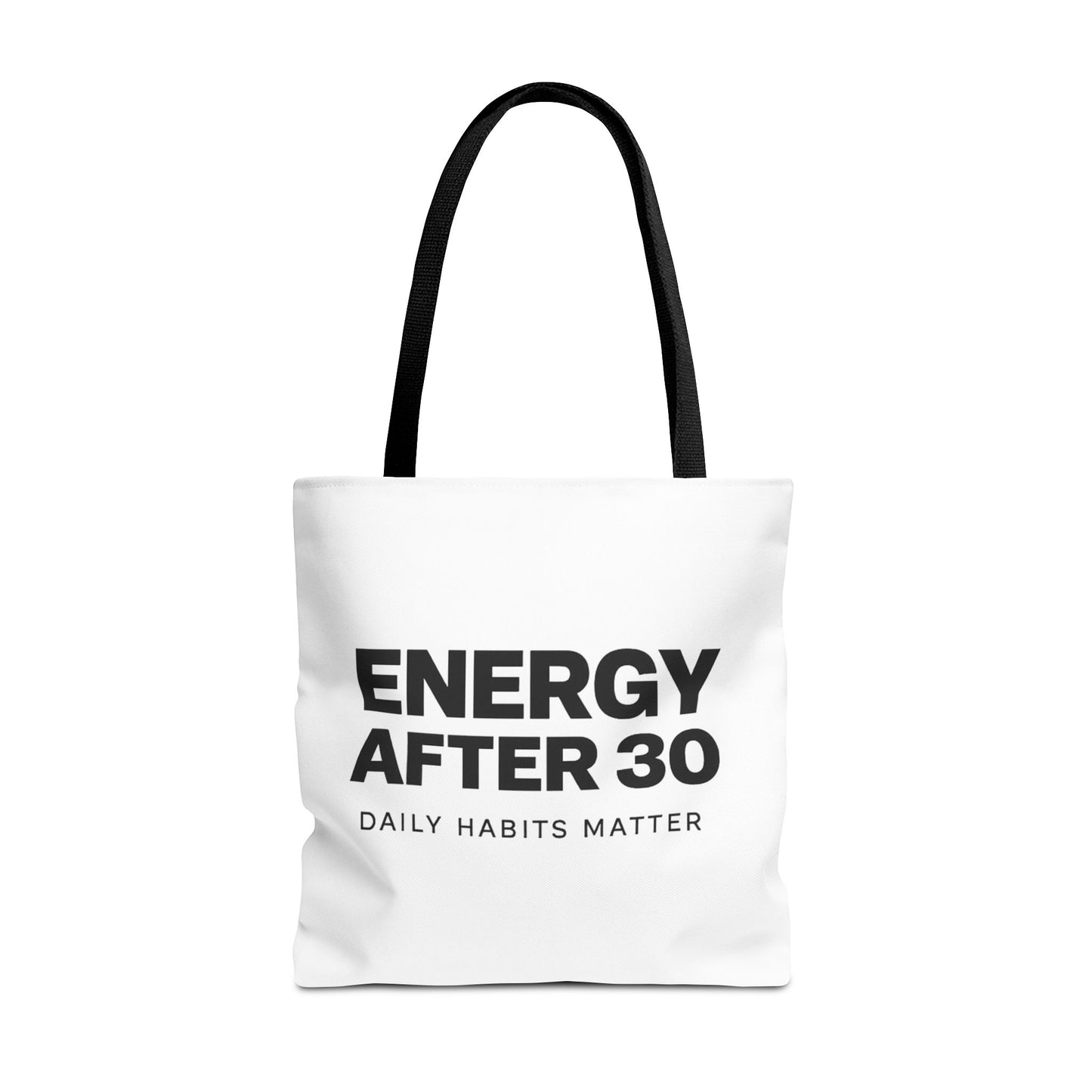Energy After 30 Tote Bag