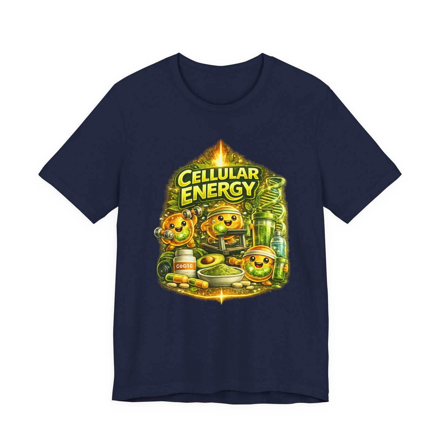 Cellular Energy Graphic T-Shirt