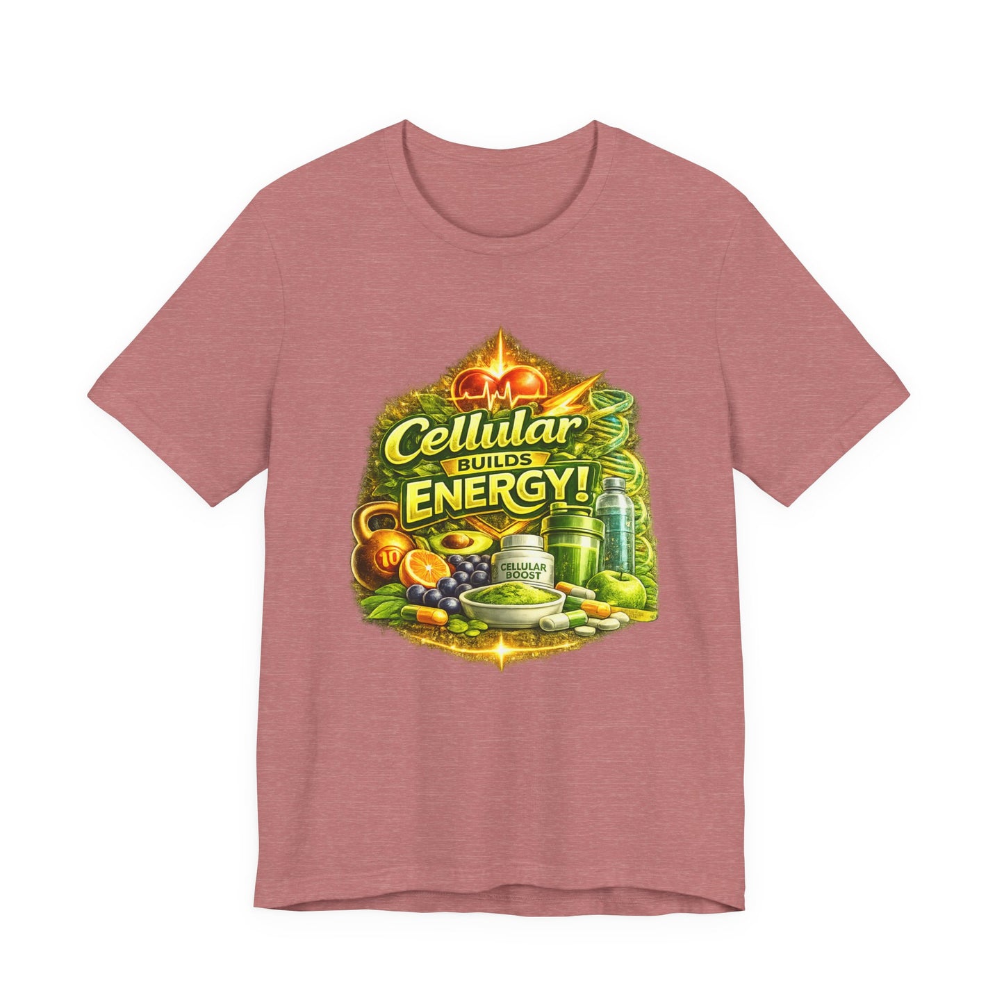 Cellular Builds Energy Graghic T‑Shirt
