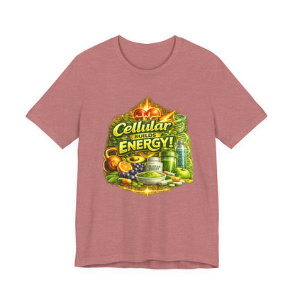 Cellular Builds Energy Graghic T‑Shirt