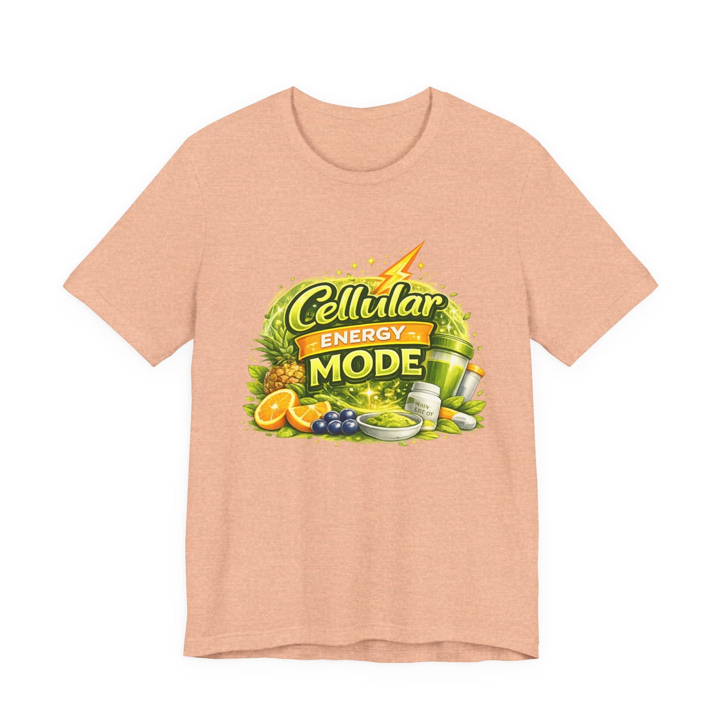Cellular Energy Mode Graphic T-Shirt