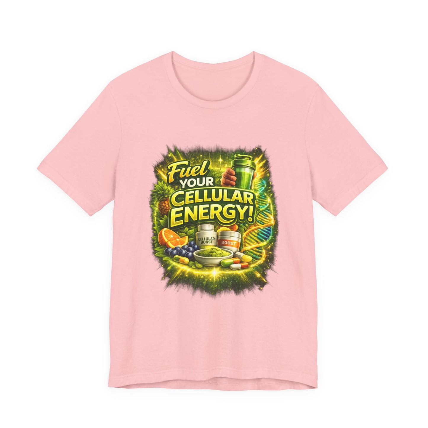 Fuel Your Cellular Energy Graphic T-Shirt