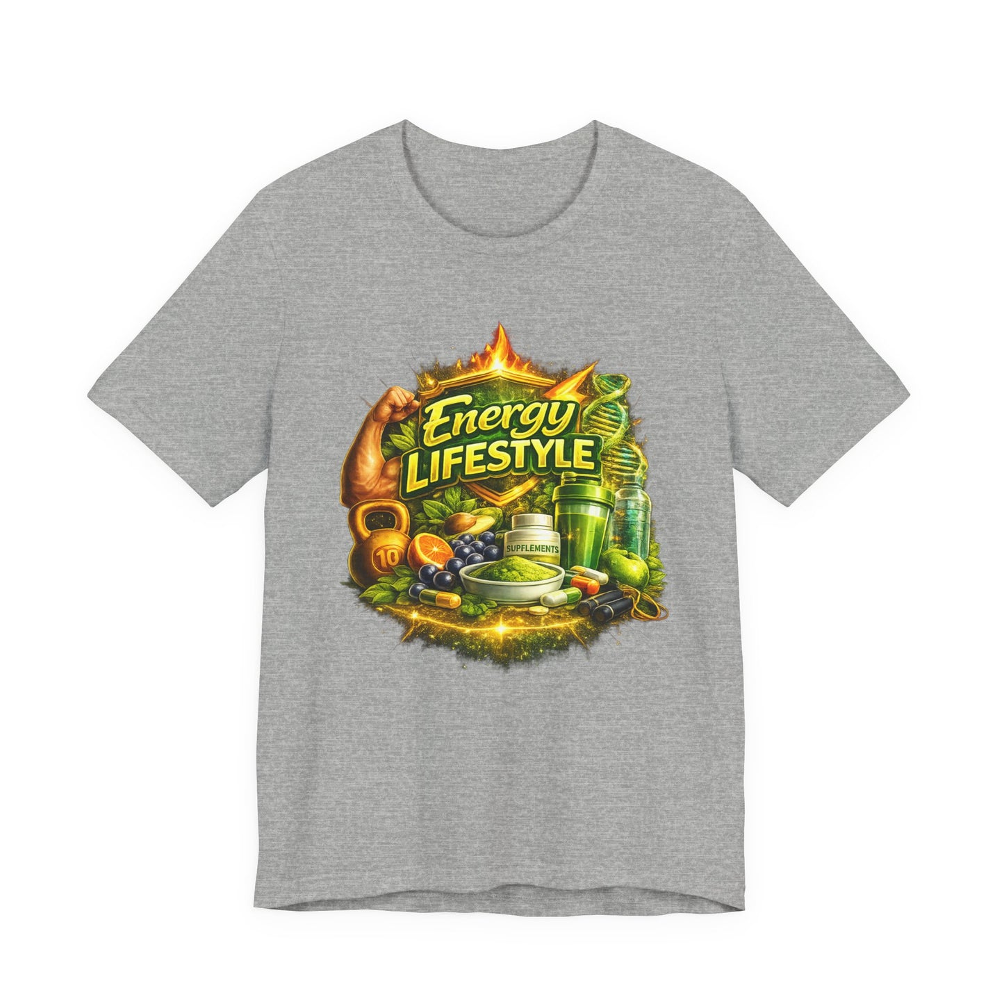 Energy Lifestyle Graphic T-Shirt