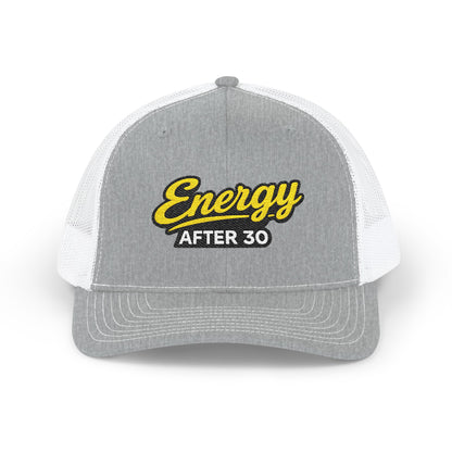Energy After 30 Snapback Trucker Cap