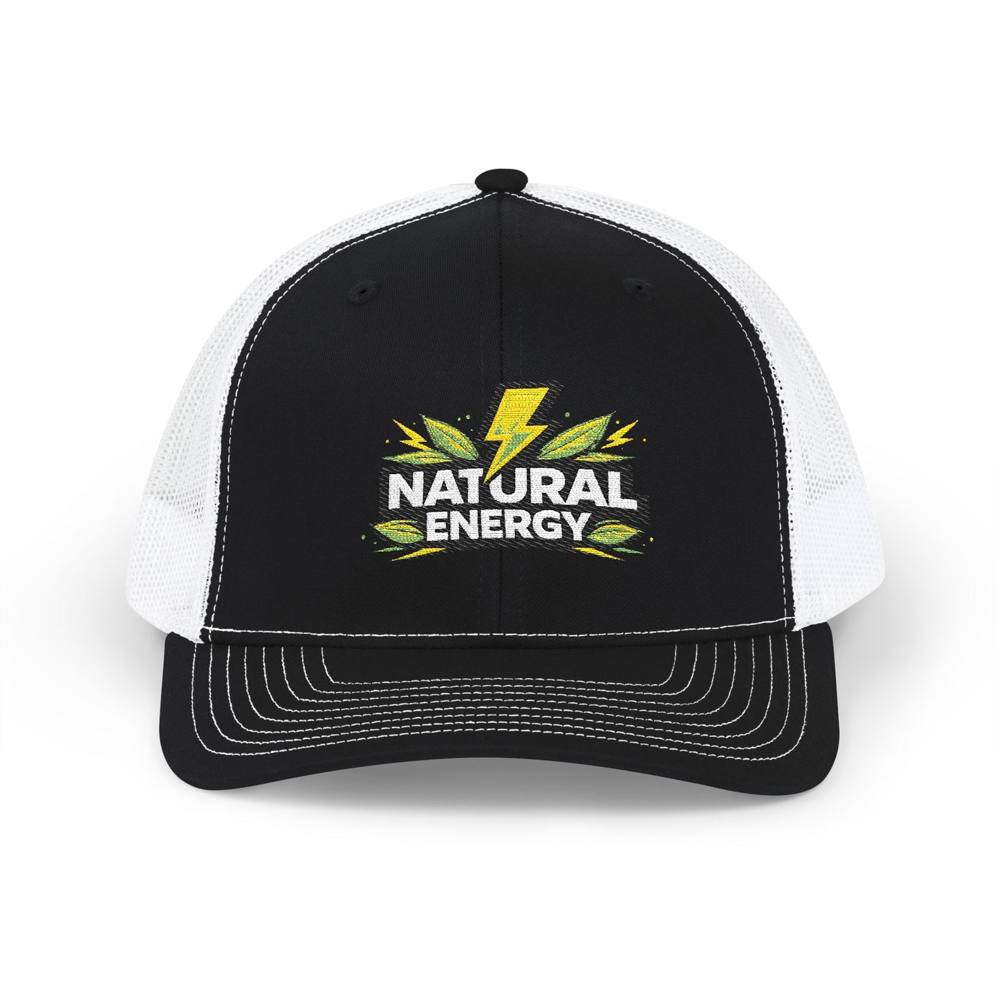 Natural Energy Embroidered Trucker Cap
