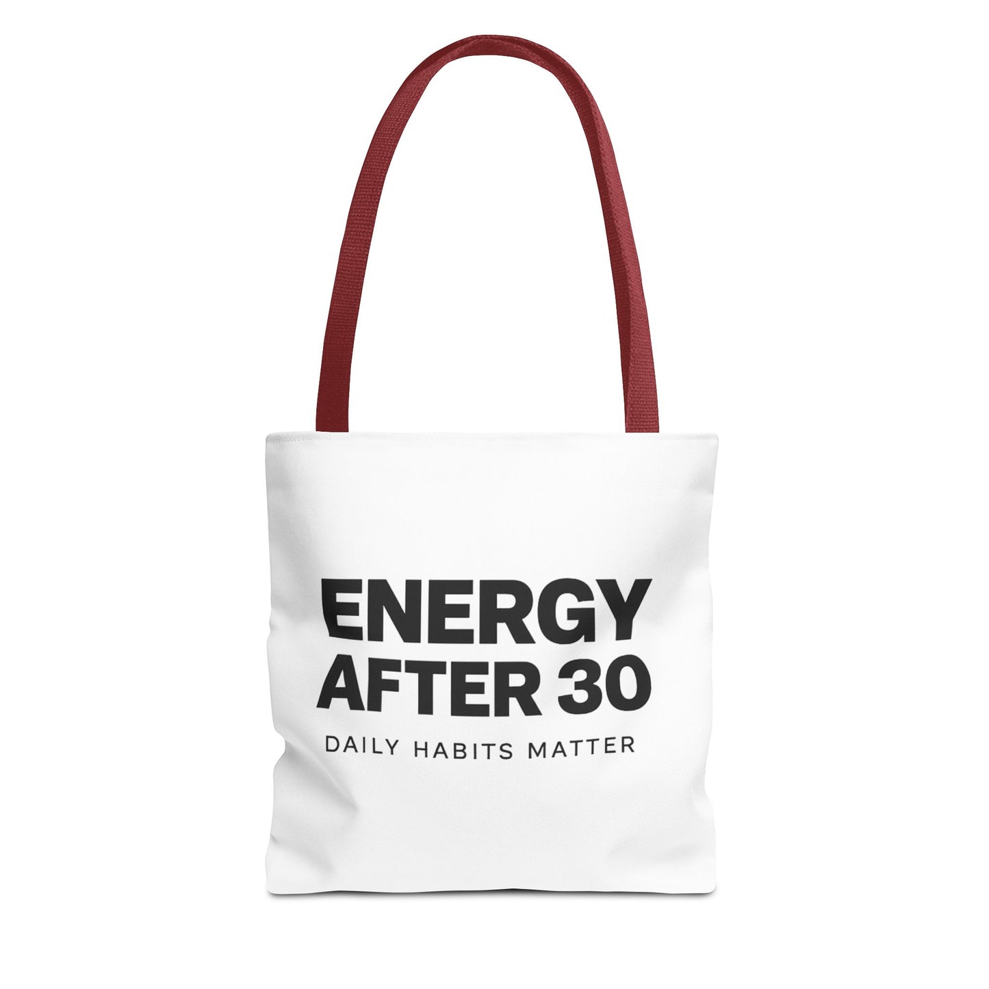Energy After 30 Tote Bag