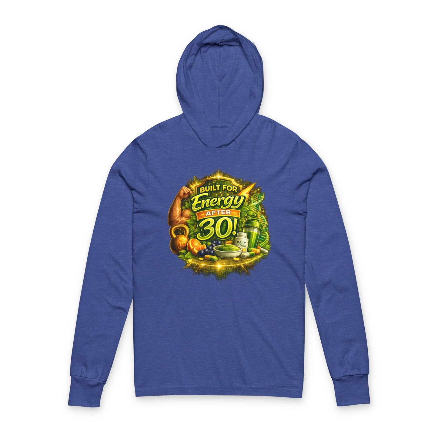 Cellular Energy Retro Graphic Hooded Tee