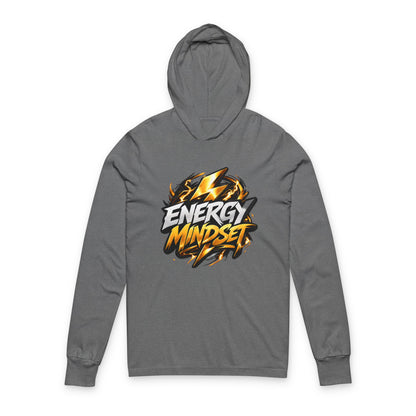 Energy Mindset Hooded Long Sleeve Tee
