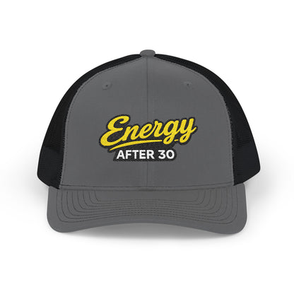 Energy After 30 Snapback Trucker Cap