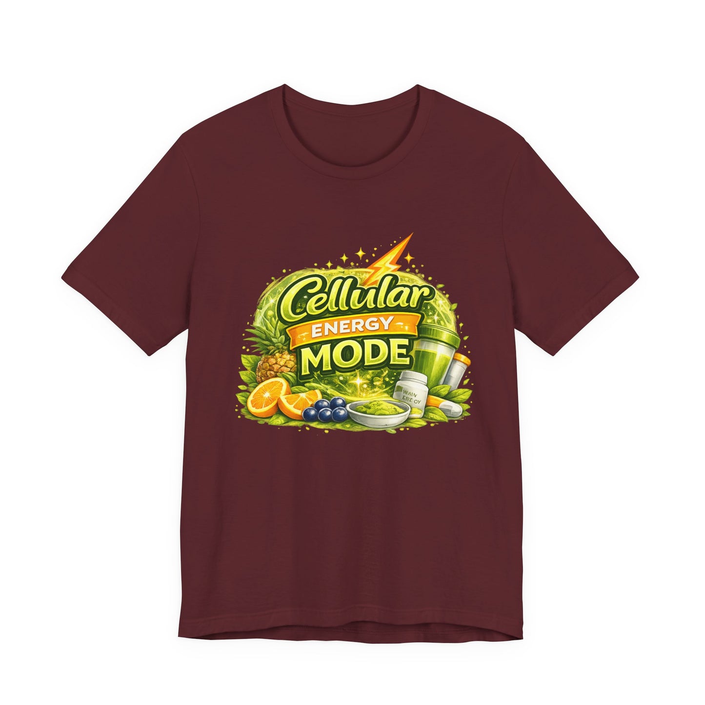 Cellular Energy Mode Graphic T-Shirt