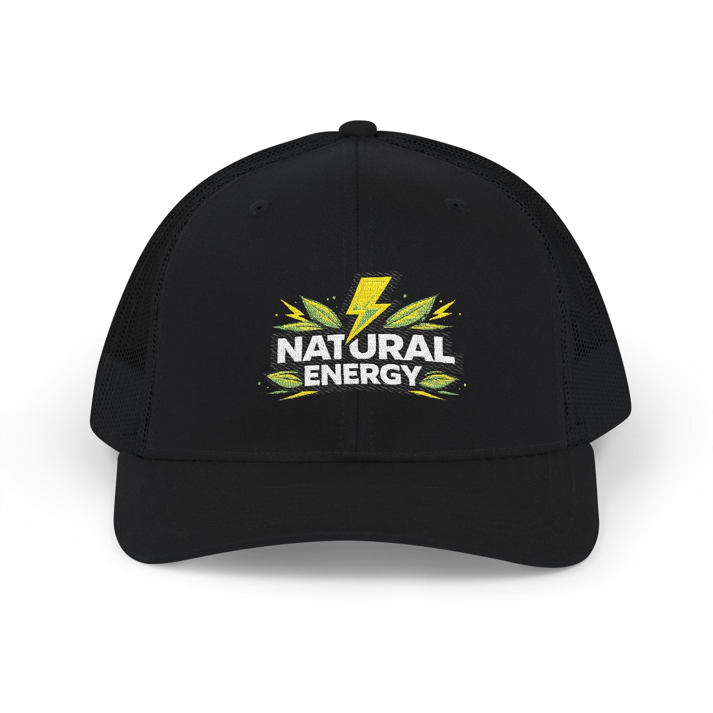 Natural Energy Embroidered Trucker Cap
