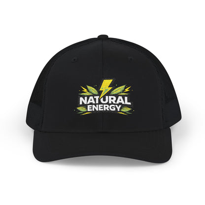Natural Energy Embroidered Trucker Cap
