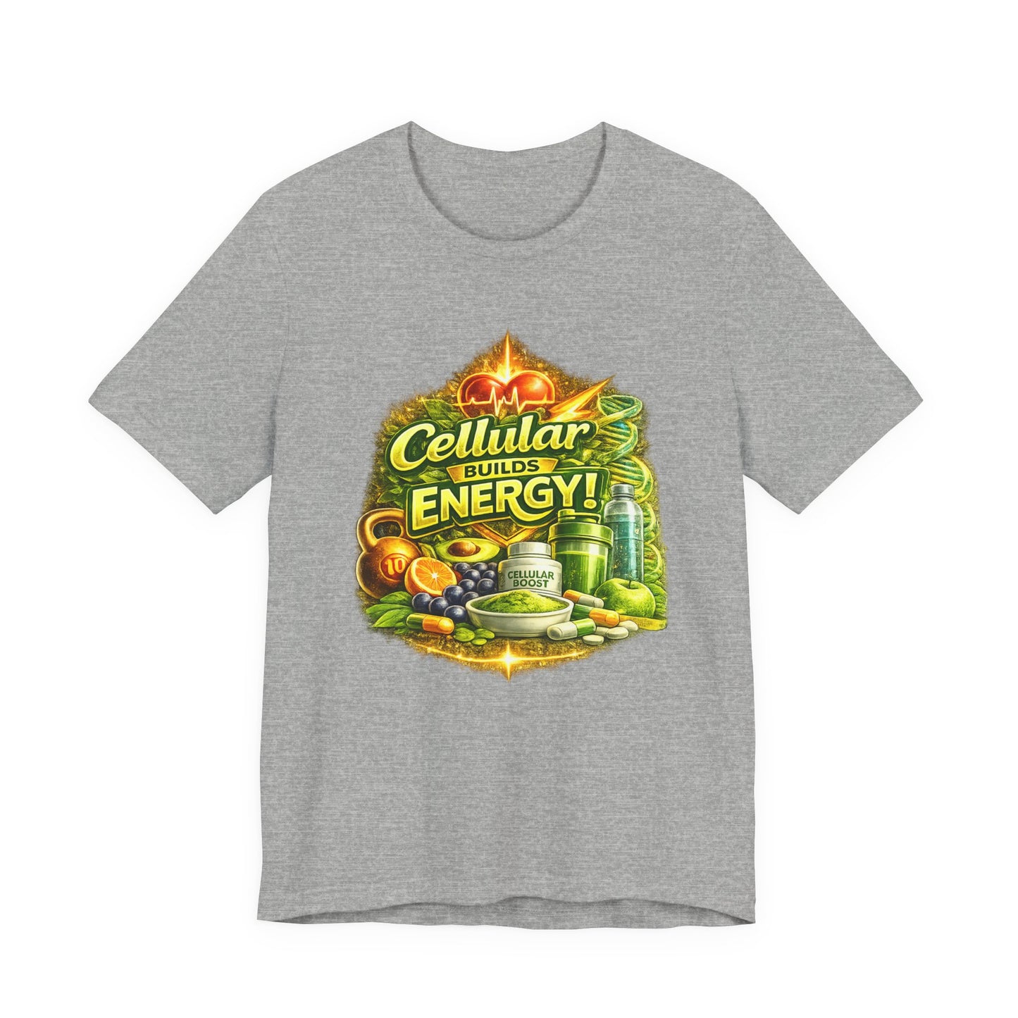 Cellular Builds Energy Graghic T‑Shirt