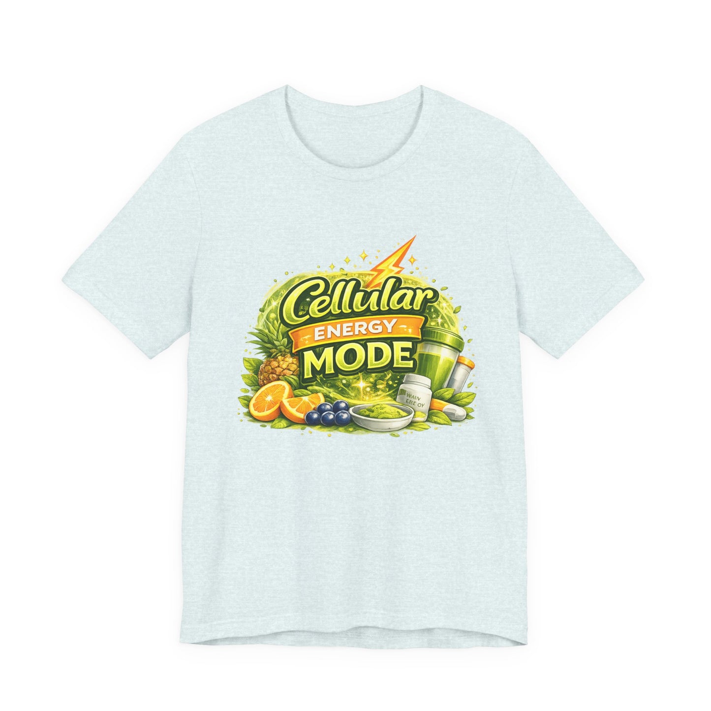 Cellular Energy Mode Graphic T-Shirt