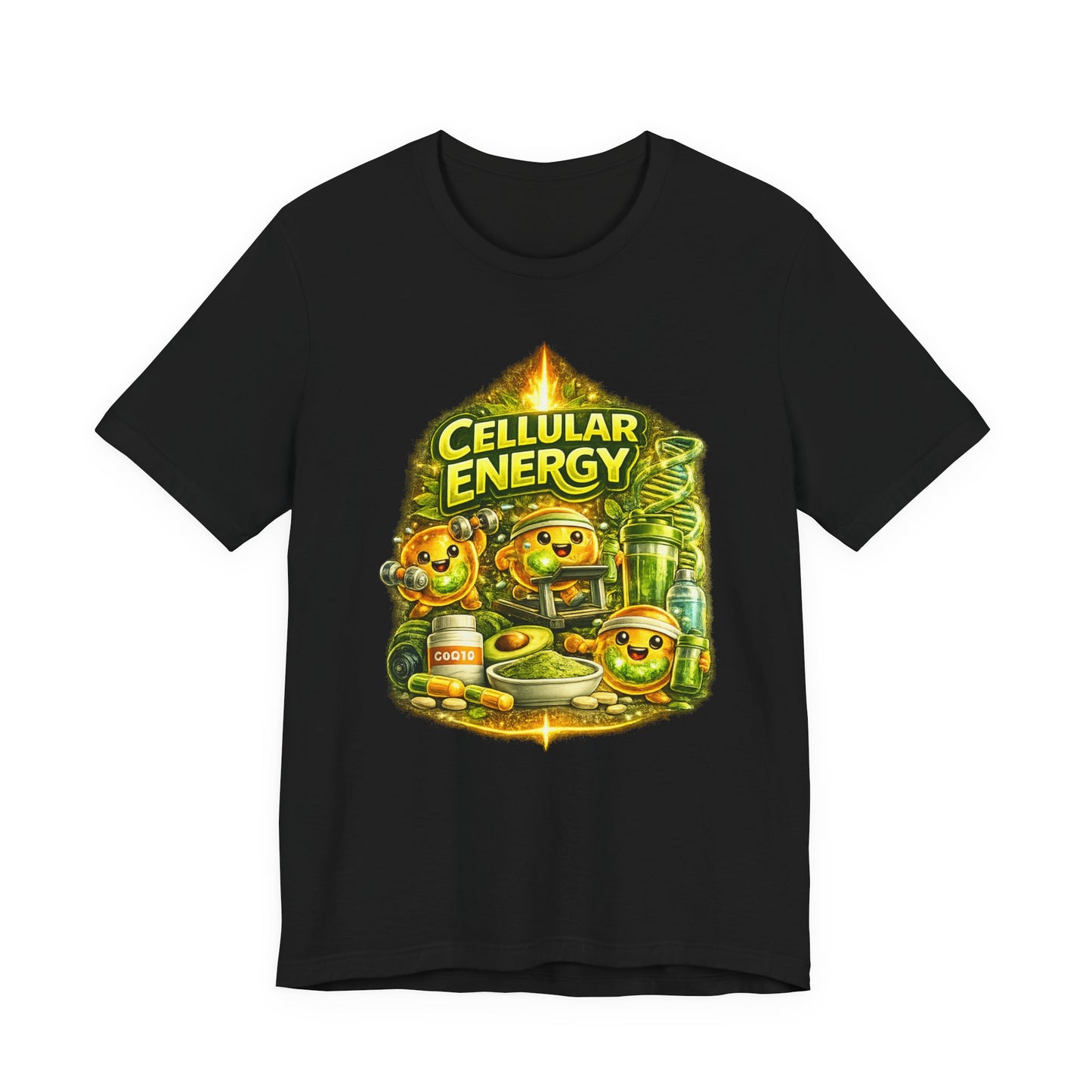 Cellular Energy Graphic T-Shirt
