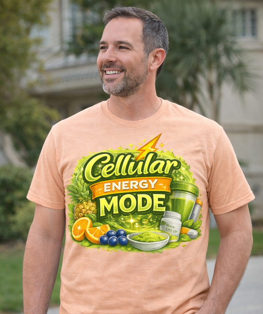 Cellular Energy Mode Graphic T-Shirt