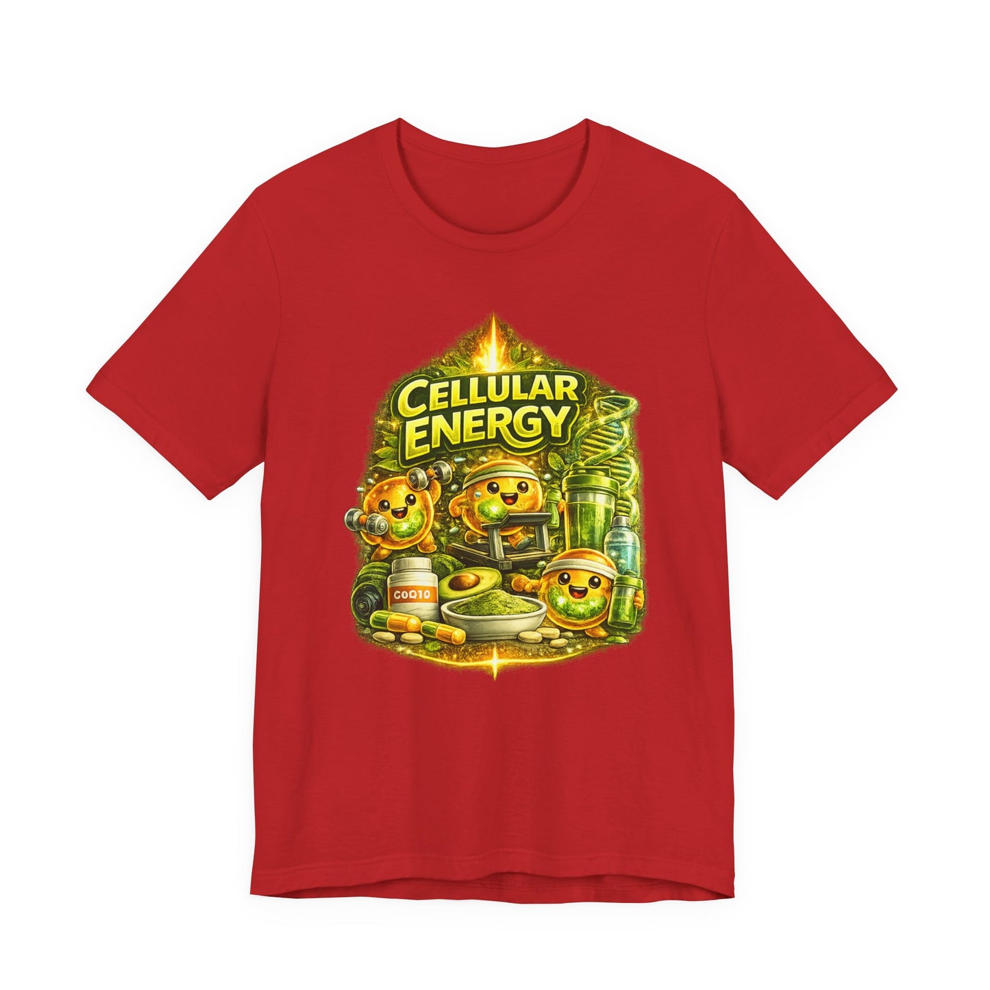 Cellular Energy Graphic T-Shirt
