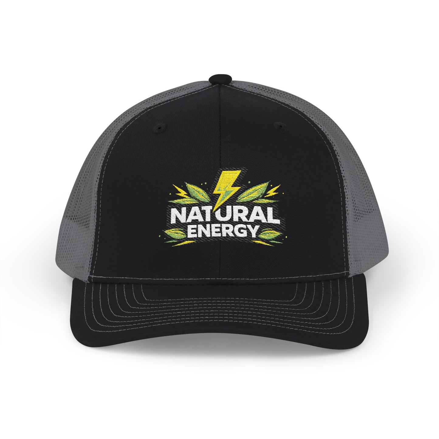 Natural Energy Embroidered Trucker Cap