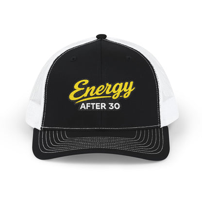 Energy After 30 Snapback Trucker Cap