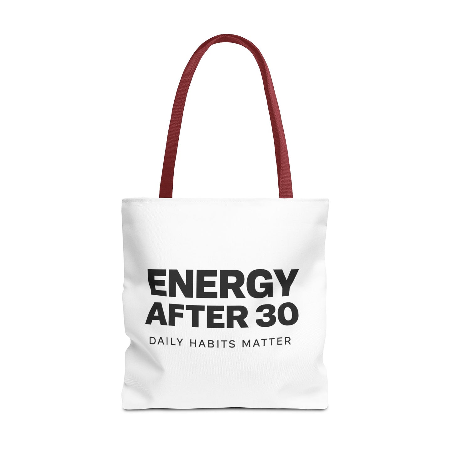 Energy After 30 Tote Bag