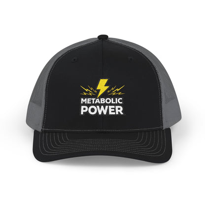 Metabolic Power Embroidered Trucker Cap