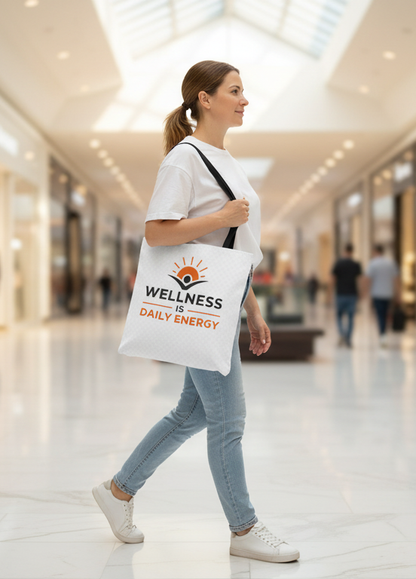 Wellness Is Daily Energy Tote