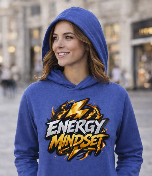 Energy Mindset Hooded Long Sleeve Tee