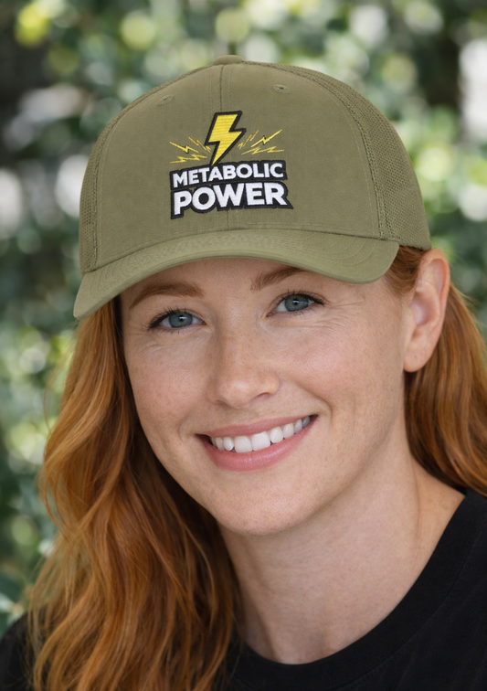Metabolic Power Embroidered Trucker Cap