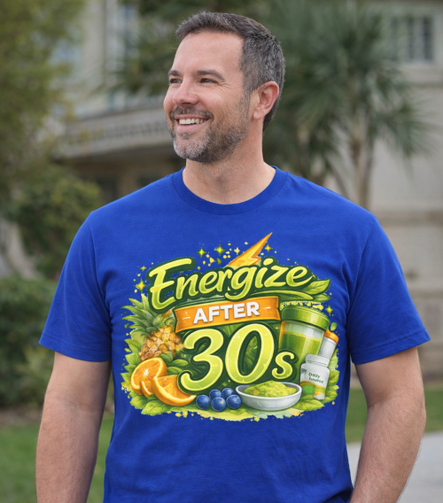 Energize After 30 Graphic T-Shirt
