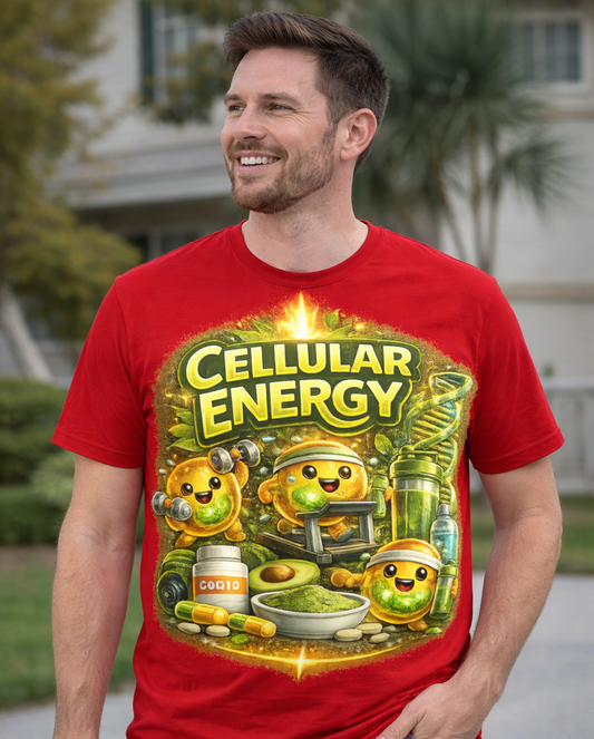 Cellular Energy Graphic T-Shirt